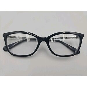 Coach HV6146U 5571 Navy Silver 53-16 140 Women's Eyeglass Frames Only